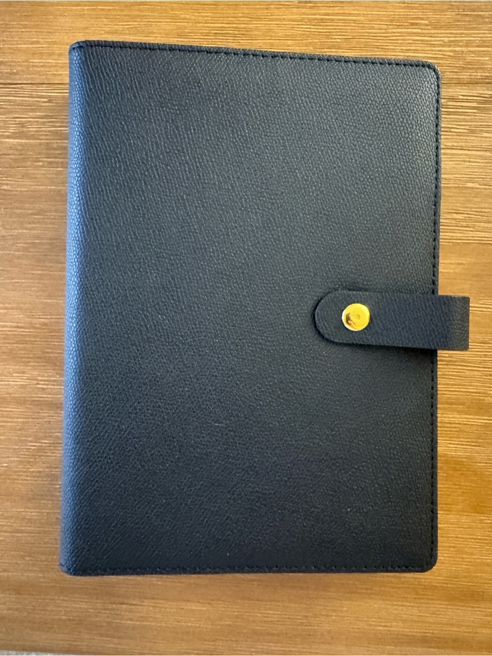 Vegan leather A5 agenda